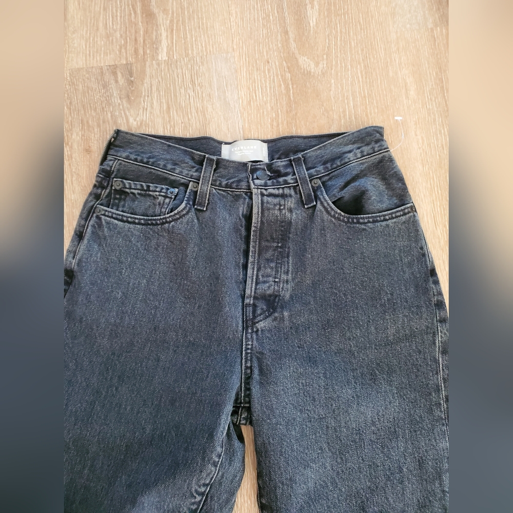 NWOT Everlane Jeans Womens 26, 90's Cheeky Jean High Rise Organic Cotton - Picture 5 of 7